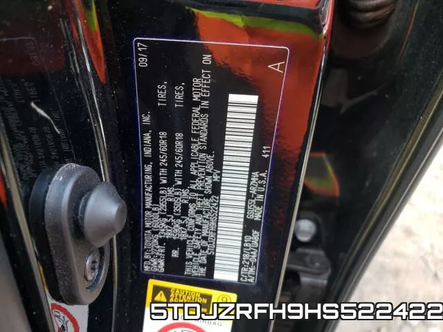 5TDJZRFH9HS522422 фото 2