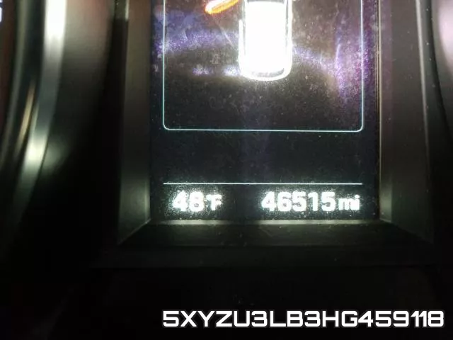 5XYZU3LB3HG459118 фото 8