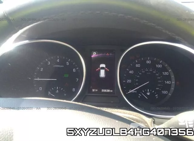 5XYZUDLB4HG407356 фото 8