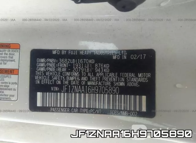JF1ZNAA16H9705890 фото 10