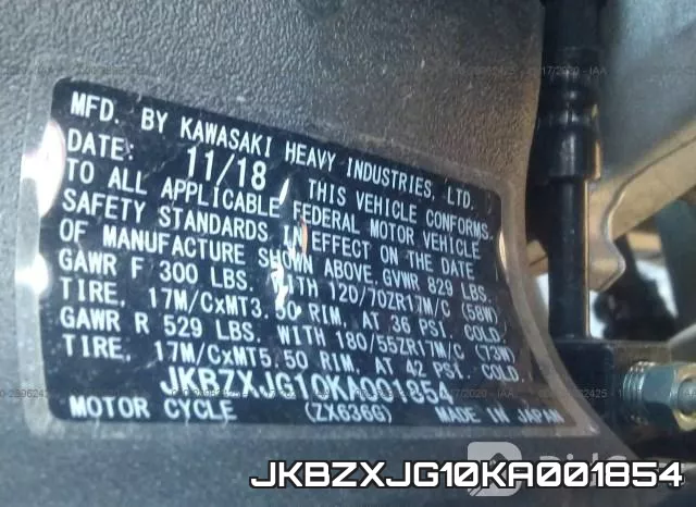 JKBZXJG10KA001854 фото 2