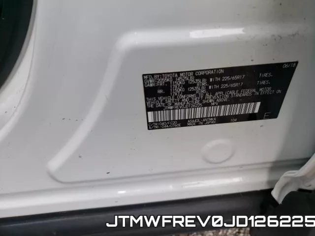 JTMWFREV0JD126225 фото 2