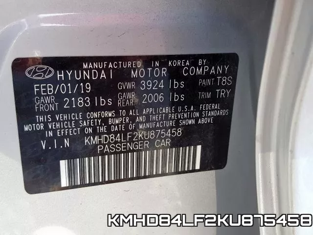 KMHD84LF2KU875458 фото 2
