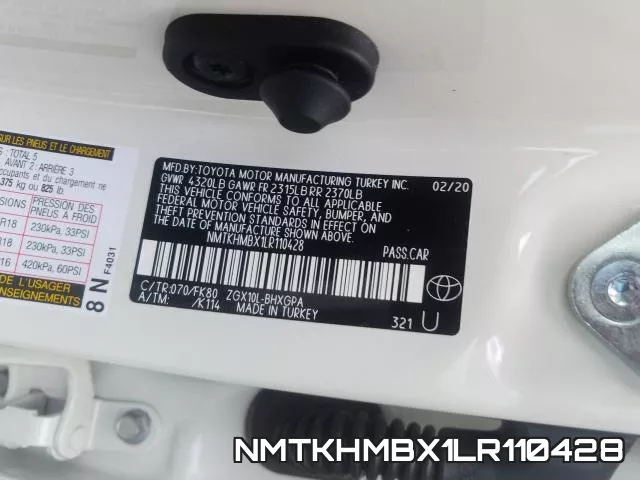 NMTKHMBX1LR110428 фото 2