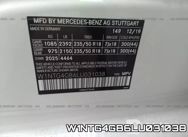 W1NTG4GB6LU031038 фото 10
