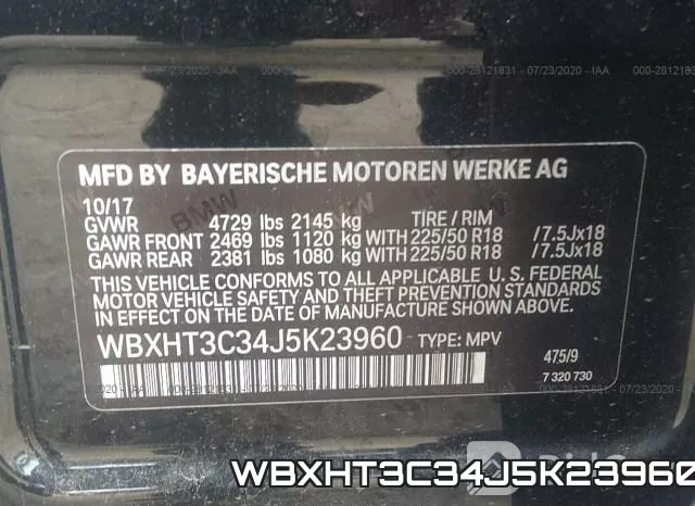 WBXHT3C34J5K23960 фото 10