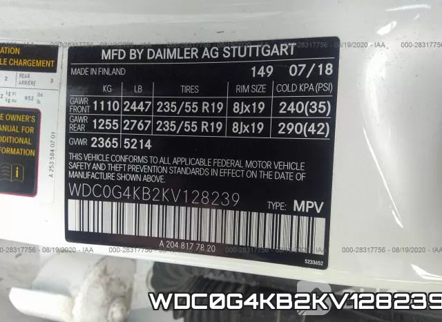WDC0G4KB2KV128239 фото 10