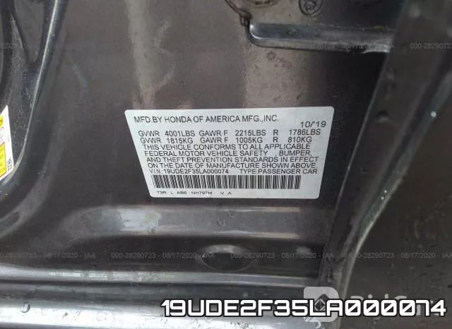 19UDE2F35LA000074 фото 10