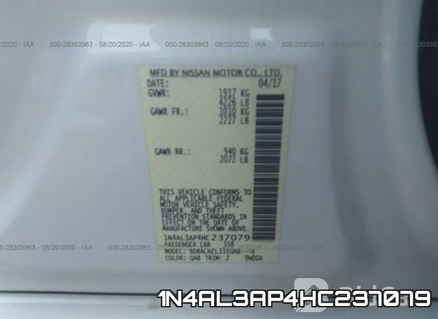 1N4AL3AP4HC237079 фото 10