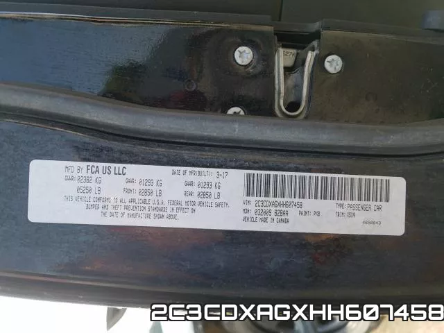 2C3CDXAGXHH607458 фото 2