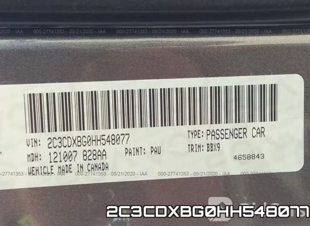 2C3CDXBG0HH548077 фото 10