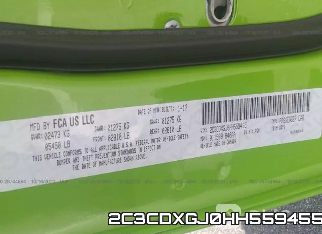 2C3CDXGJ0HH559455 фото 10
