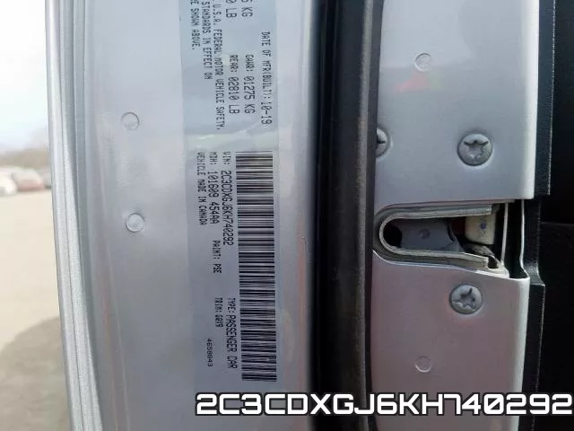 2C3CDXGJ6KH740292 фото 2