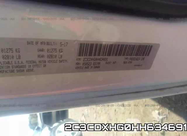 2C3CDXHG0HH634691 фото 10
