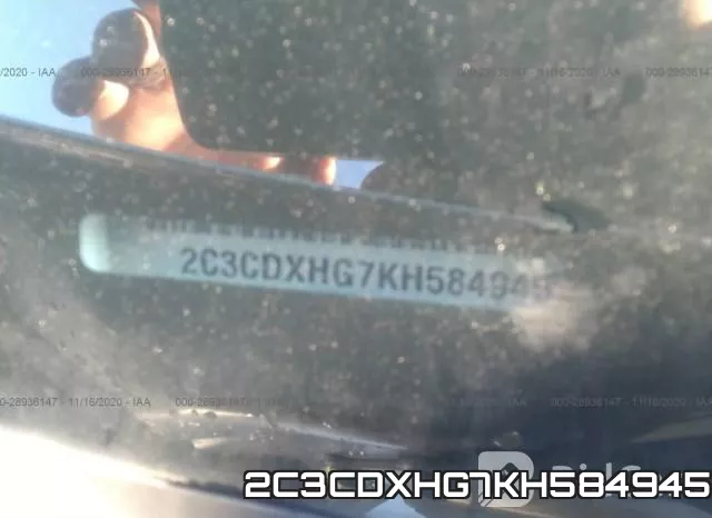 2C3CDXHG7KH584945 фото 10