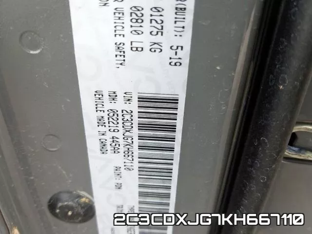 2C3CDXJG7KH667110 фото 2