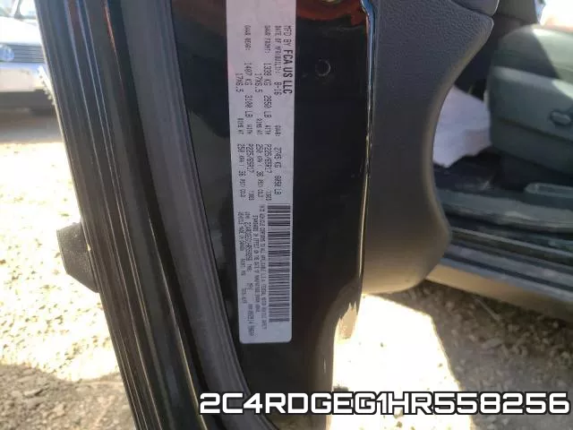 2C4RDGEG1HR558256 фото 2