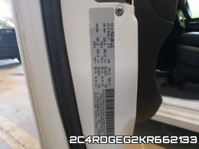 2C4RDGEG2KR662133 фото 2