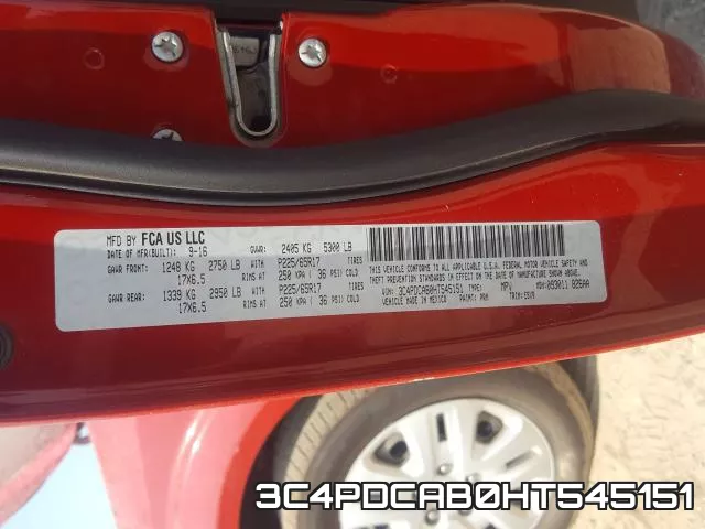 3C4PDCAB0HT545151 фото 2