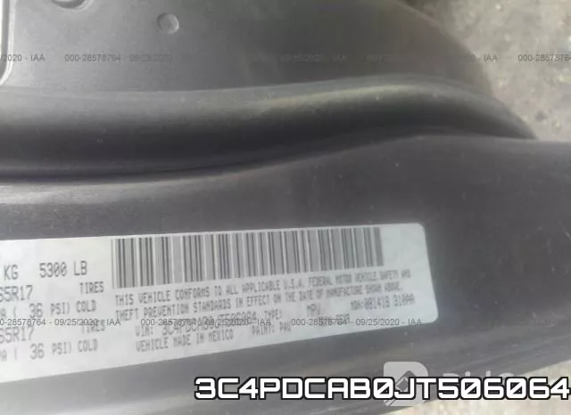 3C4PDCAB0JT506064 фото 10