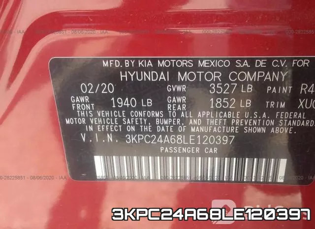 3KPC24A68LE120397 фото 10