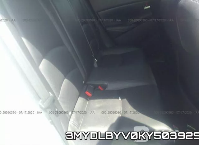 3MYDLBYV0KY503929 фото 9