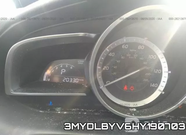 3MYDLBYV6HY190703 фото 8