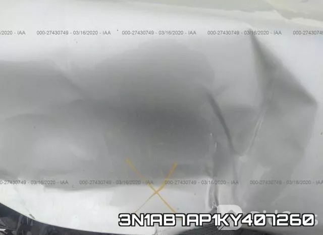 3N1AB7AP1KY407260 фото 2