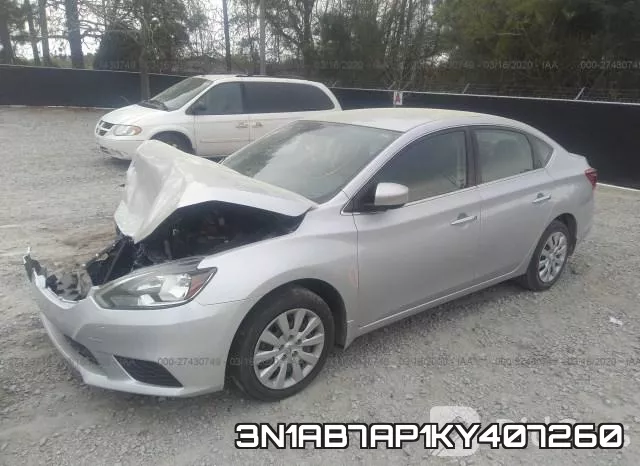 3N1AB7AP1KY407260 фото 3