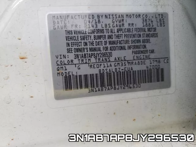 3N1AB7AP8JY296530 фото 2