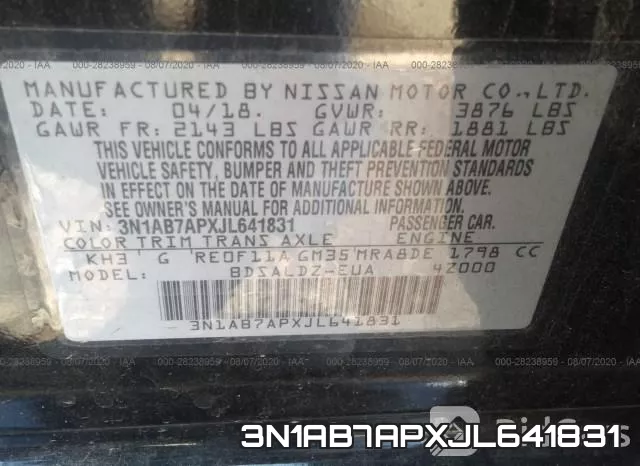 3N1AB7APXJL641831 фото 10