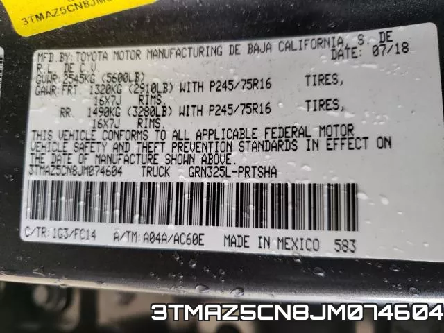 3TMAZ5CN8JM074604 фото 2