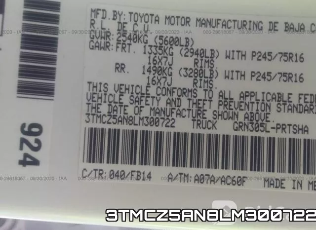 3TMCZ5AN8LM300722 фото 10