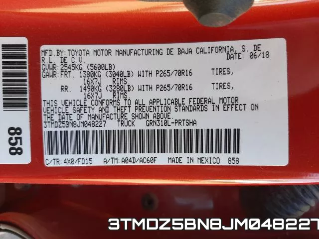 3TMDZ5BN8JM048227 фото 2