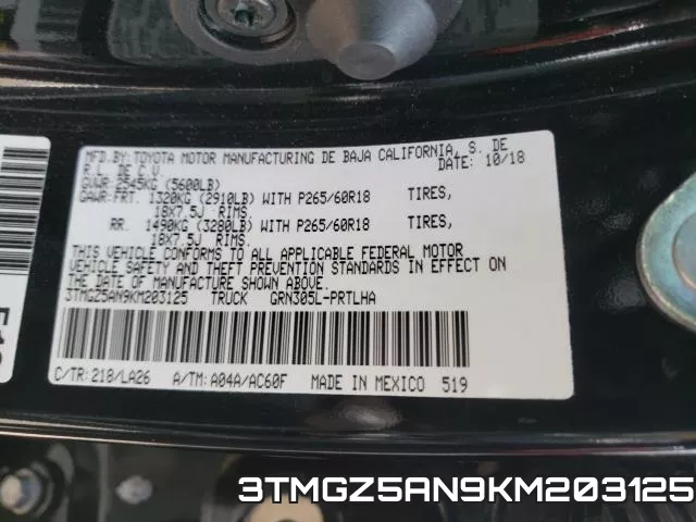 3TMGZ5AN9KM203125 фото 2