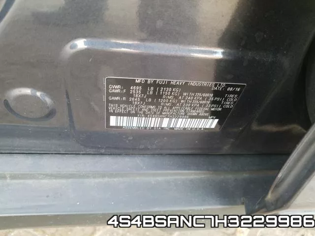 4S4BSANC7H3229986 фото 2