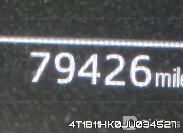 4T1B11HK0JU034527 фото 8