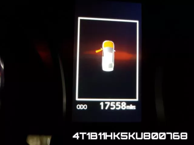 4T1B11HK5KU800768 фото 9