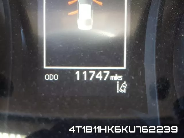4T1B11HK6KU762239 фото 9