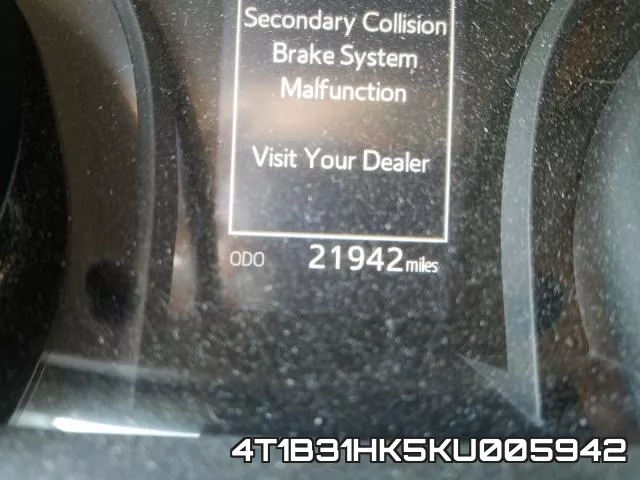 4T1B31HK5KU005942 фото 9
