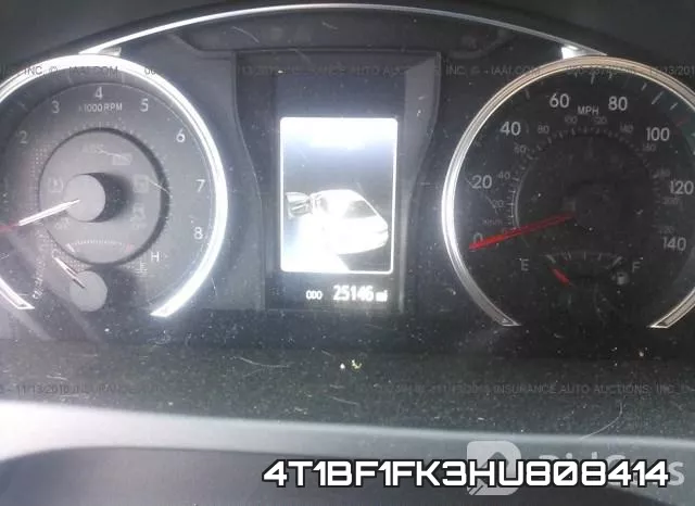 4T1BF1FK3HU808414 фото 8