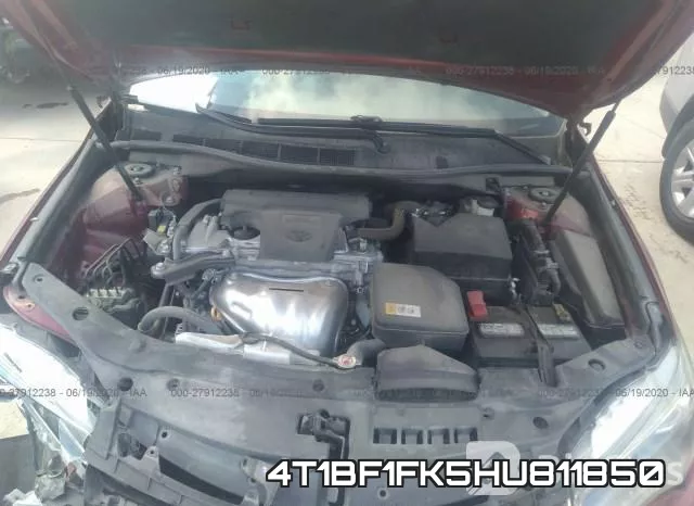 4T1BF1FK5HU811850 фото 2