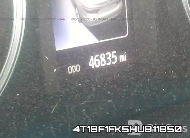 4T1BF1FK5HU811850 фото 8