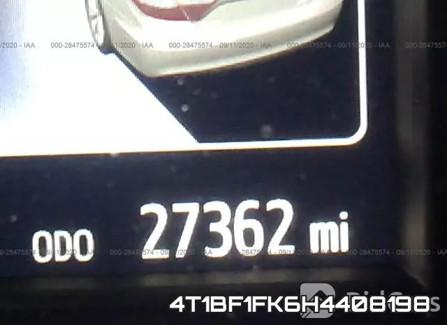 4T1BF1FK6H4408198 фото 7