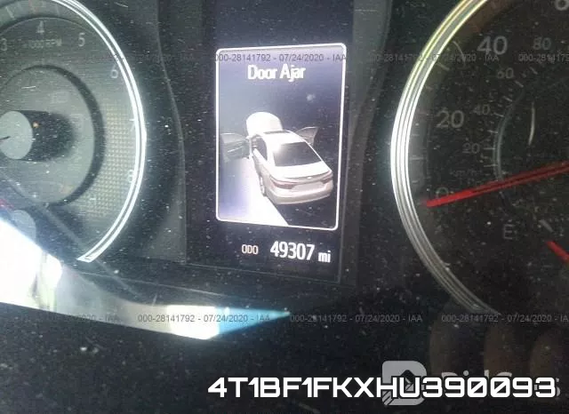 4T1BF1FKXHU390093 фото 8