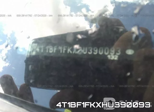 4T1BF1FKXHU390093 фото 10