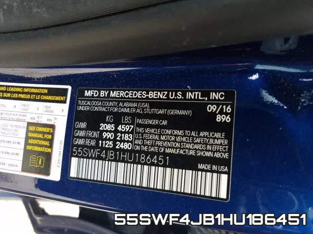 55SWF4JB1HU186451 фото 2