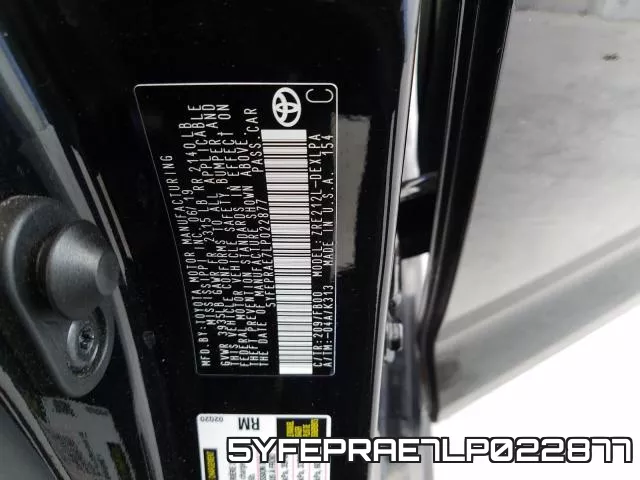 5YFEPRAE7LP022877 фото 2