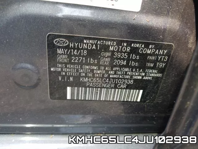 KMHC65LC4JU102938 фото 2