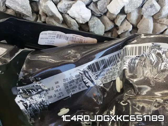 1C4RDJDGXKC651789 фото 2